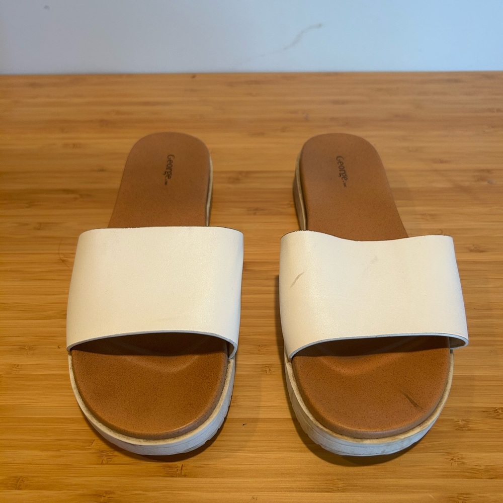 White Sandals
